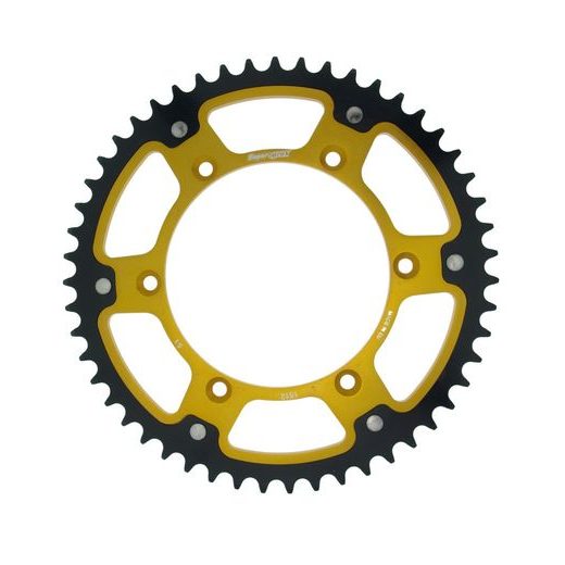 Verižni set D.I.D Chain - Zlat chain 520 MX, Non-sealed, CHK front sprocket JMT, CHK rear sprocket SUPERSPROX STEALTH za SHERCO 125 SE-R (Racing) 2018-2021