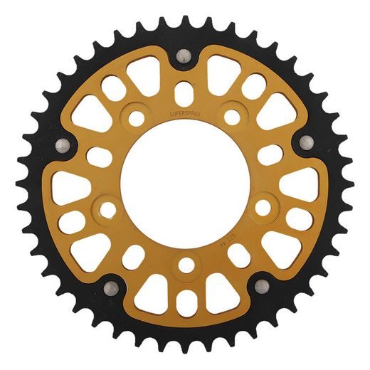 Zadnji verižnik (zobnik) SUPERSPROX STEALTH RST-823:44-GLD zlata 44T, 520