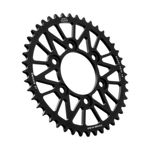 Aluminijasti zadnji verižnik (zobnik) JT JTA 1489-43BLK 43T, 525 Črn