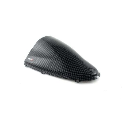 Windscreen PUIG RACING 4057C carbon look