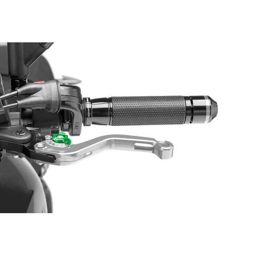 Clutch lever without adapter PUIG 280PV kratka (short) silver/green