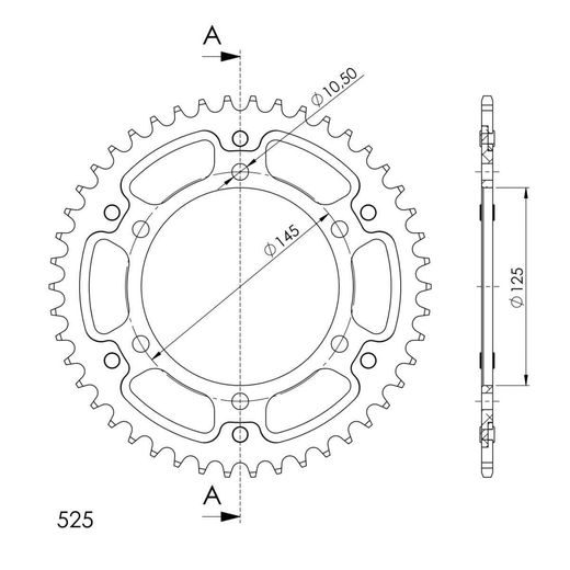 Verižni set EK - Zlat chain 520 MVXZ, X-ring (X, NX, QX, XS), CHK front sprocket SUPERSPROX, CHK rear sprocket SUPERSPROX STEALTH za YAMAHA XTZ 750 Super Tenere 1990-1997