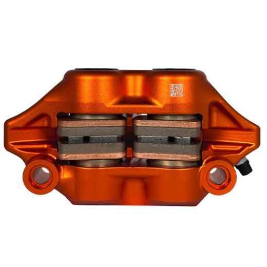 Radial brake caliper ACCOSSATO PZ004 forged monoblock 108 mm distance with pistons in aluminium
