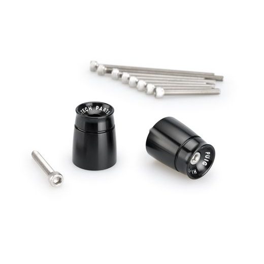 Bar ends PUIG SPORT 21029N črna