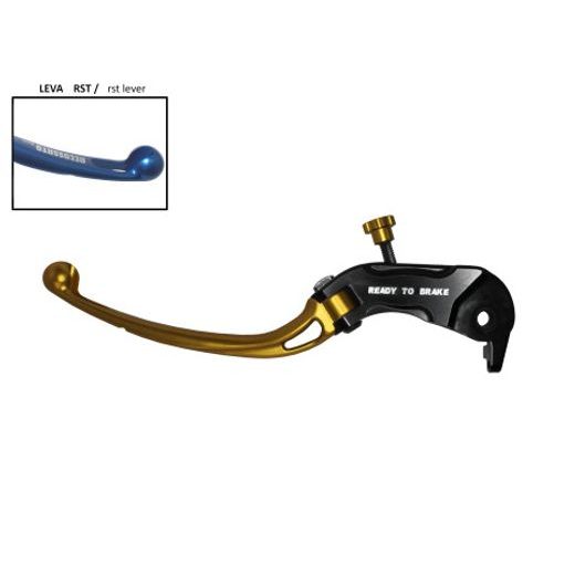 Ročica sklopke ACCOSSATO LV033 in Aluminium For Clutch Master Cylinder Ready To Brake zlata