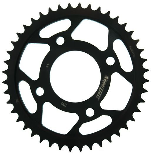 Zadnji verižnik (zobnik) SUPERSPROX RFE-218:44-BLK črna 44T, 428