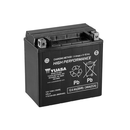 Akumulator brez vzdrževanja YUASA YTX14H-BS