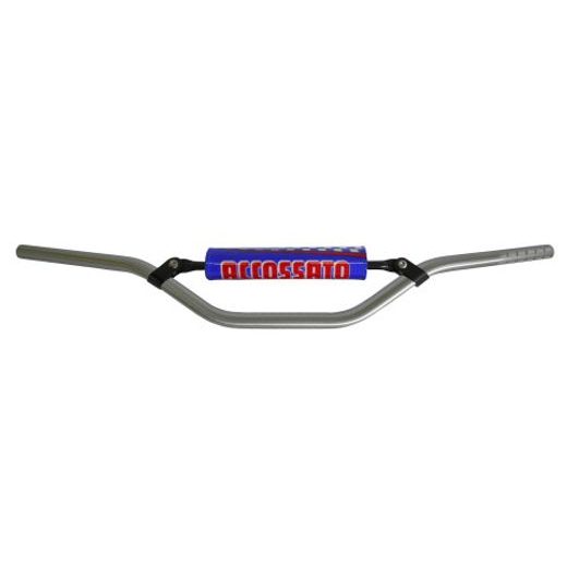 Krmilo - balanca ACCOSSATO aluminium, 22 mm srebrna