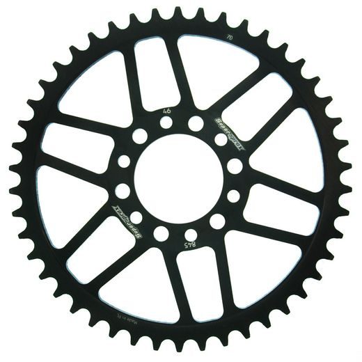 Verižni set EK - Srebrna chain 520 H, Non-sealed, CHK front sprocket SUPERSPROX, CHK rear sprocket SUPERSPROX za YAMAHA XT 250 1981-1987