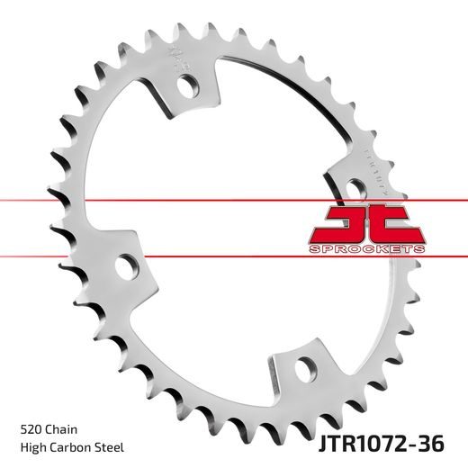 Zadnji verižnik (zobnik) JT JTR 1072-36 36T, 520