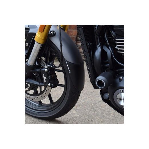 Front fender extension PUIG 22176N črna