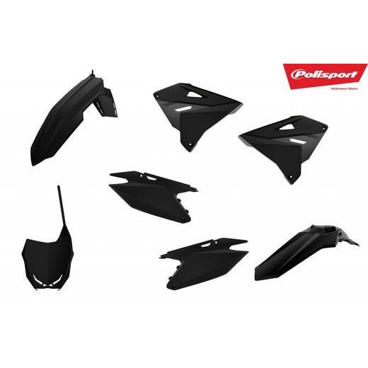 Set plastik POLISPORT 90865 črna