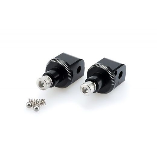 Adapterji za stopalke (Footpeg adapters) PUIG 6770N črna