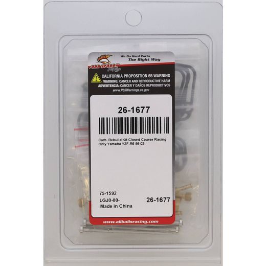 Carburetor Rebuild Kit All Balls Racing 26-1677