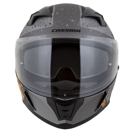 Integralna čelada CASSIDA INTEGRAL 3.0 DRFT matt grey /black /orange XL
