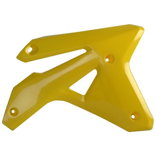 Radiator scoops POLISPORT 8428500001 (par) yellow RM 01