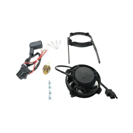 Cooling fan and mounting kit EXED EX-RFS-PLK04/16-TE4T with thermoswitch