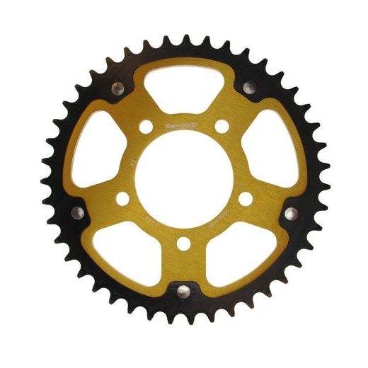 Zadnji verižnik (zobnik) SUPERSPROX STEALTH RST-7092:43-GLD zlata 43T, 525