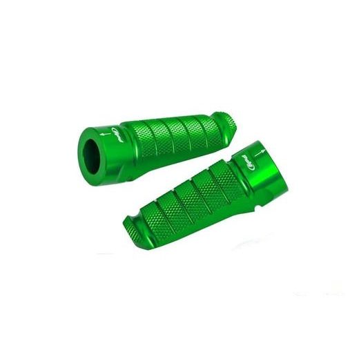 Footpegs without adapters PUIG RACING 6301V zelena