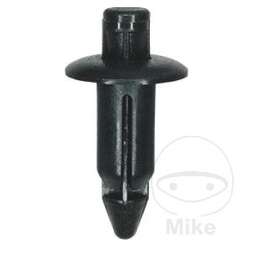 Plastična kovica (push) JMP črna 10 pieces