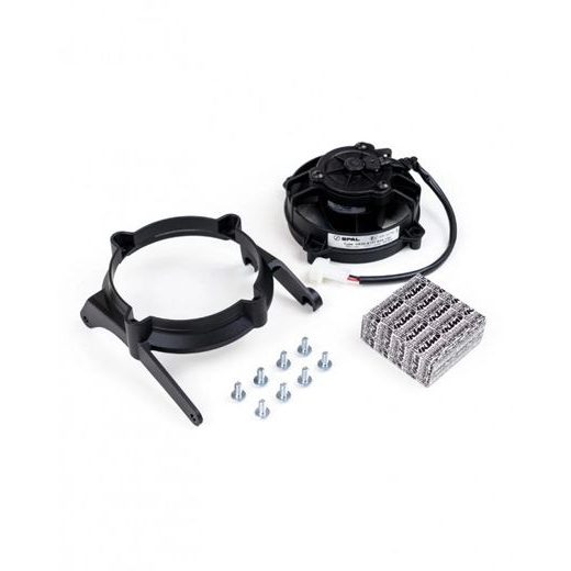 Radiator cooling fan and mounting kit SPAL EP-RFT-TPI with relay