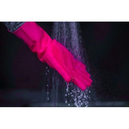 Deep scrubber gloves MUC-OFF 20405 pink M