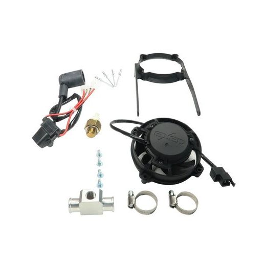 Cooling fan and mounting kit EXED EX-RFS-PLK04/16-TE2T with thermoswitch
