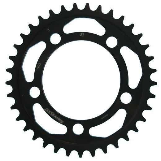 Zadnji verižnik (zobnik) SUPERSPROX RFE-991:37-BLK črna 37T, 525