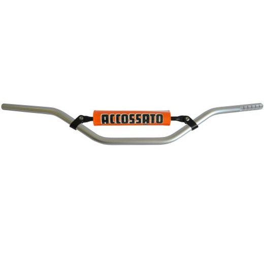 Krmilo - balanca ACCOSSATO aluminium, 22 mm srebrna