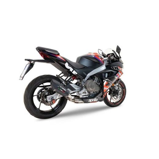 Celoten izpušni sistem GPR NEW GRAND PRIX EVO BLACK TITANIUM A.78.RACEDB.GPAN.BLT Matte Black Titanium