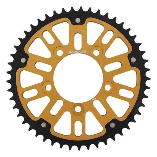 Zadnji verižnik (zobnik) SUPERSPROX STEALTH RST-807:49-GLD zlata 49T, 525