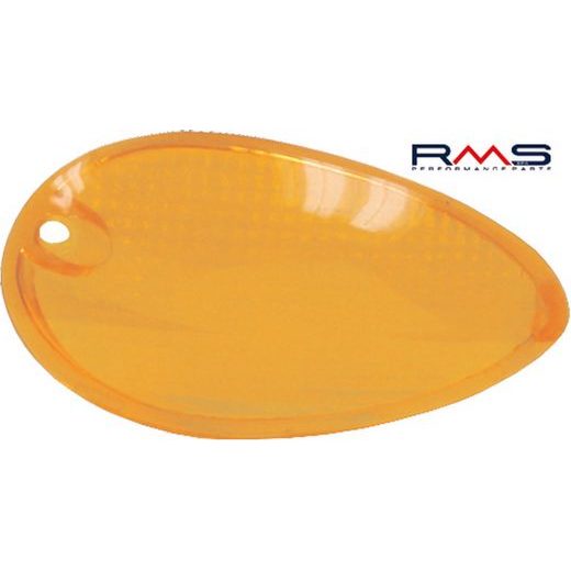 Leča za smerokaz - sprednja desna RMS 246470110 oranžna E-mark