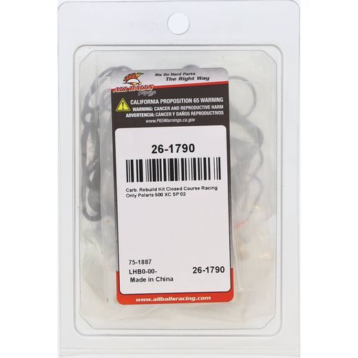 Carburetor Rebuild Kit All Balls Racing 26-1790