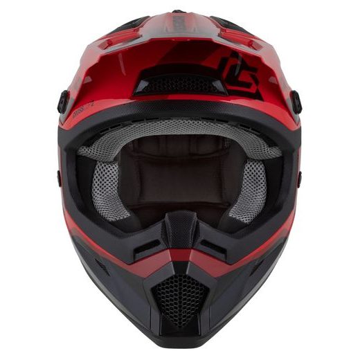 Motocross Helmet CASSIDA CROSS CUP 2 NAPA JUNIOR pearl red/maroon/black S