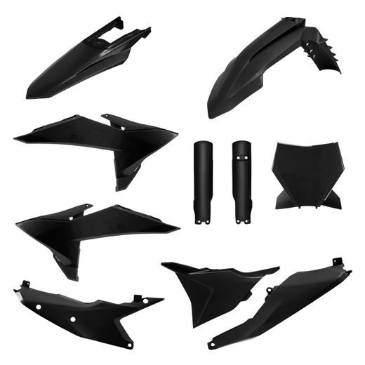 Set plastik POLISPORT 91615 Črn