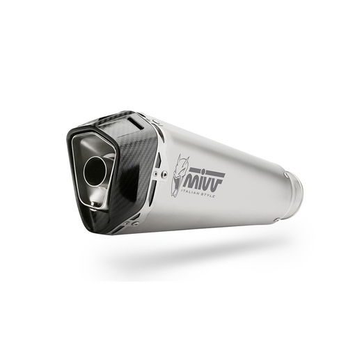 Celoten izpušni sistem 2x1 MIVV DELTA RACE K.057.KDRX Stainless steel