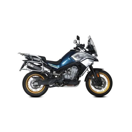 Dušilec (lonec) MIVV SPEED EDGE CF.001.LRB Črn for CF MOTO 800 MT (2022-2026)