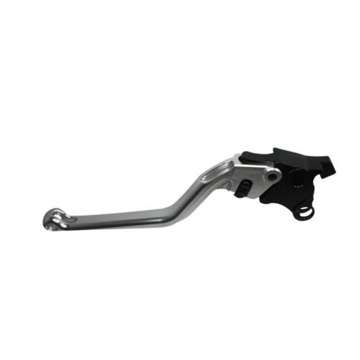 Clutch Lever ACCOSSATO ESS014 fixed CNC-worked aluminium, silver