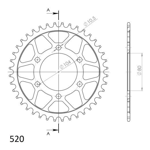 Verižni set D.I.D Chain - Srebrna chain 520 ZVM-X, X-ring (X, NX, QX, XS), CHK front sprocket SUPERSPROX, CHK rear sprocket SUPERSPROX za KAWASAKI ZX-6RR Ninja 600 2003-2004