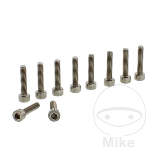 Cap head bolts JMT DIN 912 A2 M4X0.7 18 mm 10 pieces