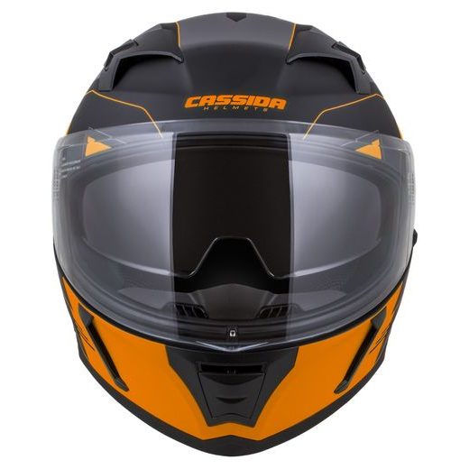 Integralna čelada CASSIDA INTEGRAL 3.0 ROXOR black matt/ orange/ grey XL