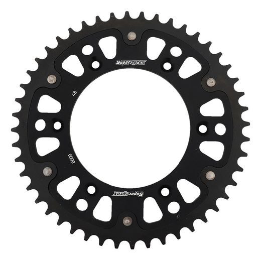 Zadnji verižnik (zobnik) SUPERSPROX STEALTH RST-8000:48-BLK črna 48T, 520