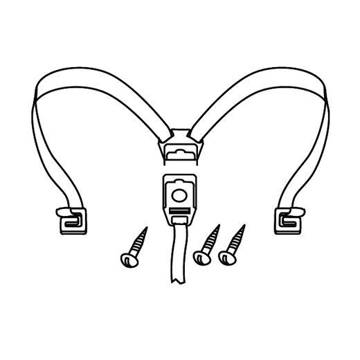 Securing straps SHAD D1B48CGR za SH48