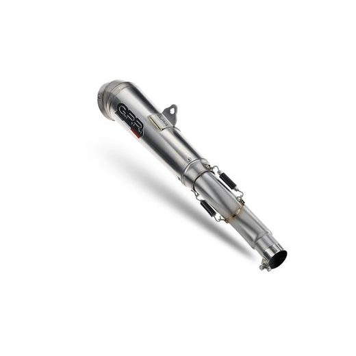 Slip-on exhaust GPR POWERCONE EVO VO.2.1.RACE.PCEV Brushed Stainless steel