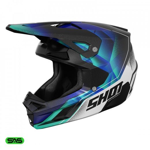 Helmet SHOT SPEED OLYMP A05-21OB-G01-09 blue pearly M
