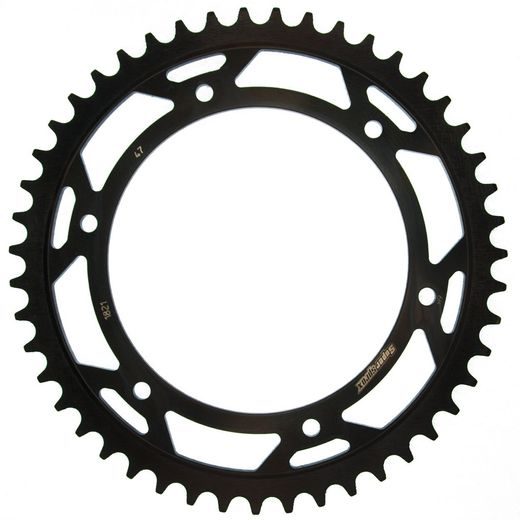 Zadnji verižnik (zobnik) SUPERSPROX RFE-1821:47-BLK črna 47T, 525