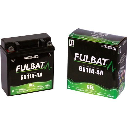 Gelski akumulator FULBAT 6N11A-4A GEL