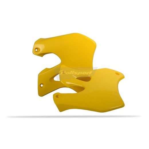 Radiator scoops POLISPORT 8412000001 (par) yellow