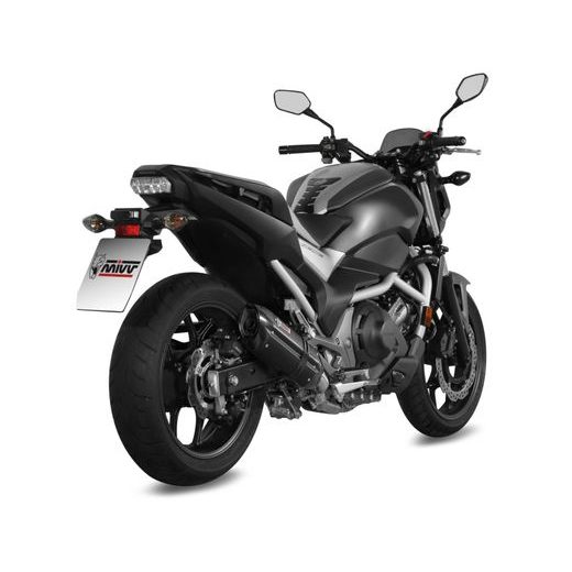 Dušilec (lonec) MIVV SUONO H.065.L9 Kovinsko črna for HONDA NC 750 S / X (2016-2022), HONDA INTEGRA 750 (2016-2020)