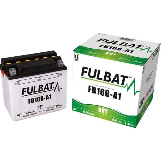 Konvencionalen akumulator (priložena kislina) FULBAT FB16B-A1 (YB16B-A1) Kislina priložena